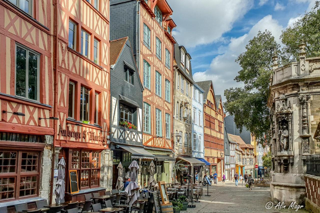 Ancien Hôtel Particulier - Pl du Vieux Marché 4 pers Ruão Exterior foto